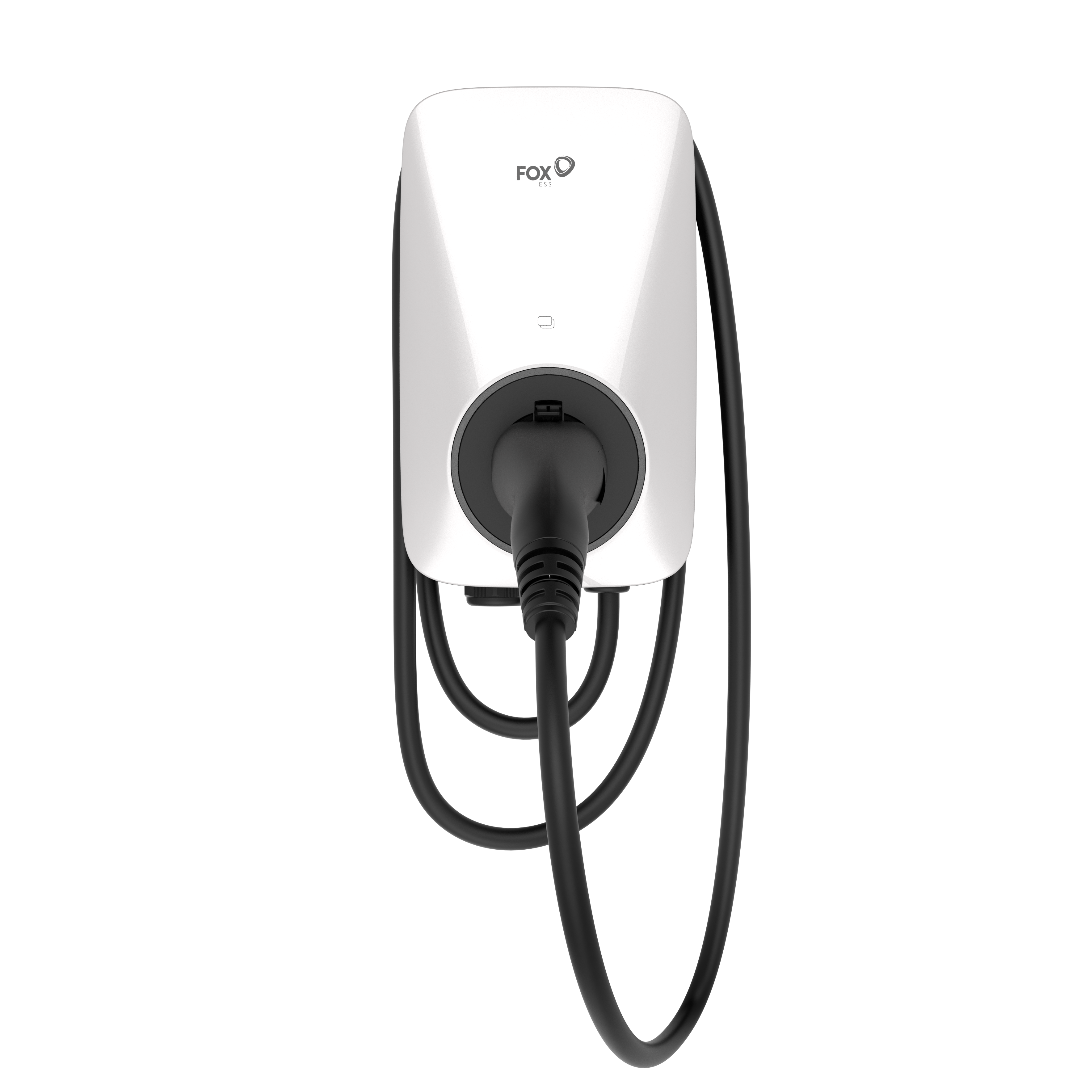 FOXESS EV Charger A Series White 22kW Plug 6m Cables 3Phase w/Bluetooth+RFID+WIFI+OCPP 1.6+LAN