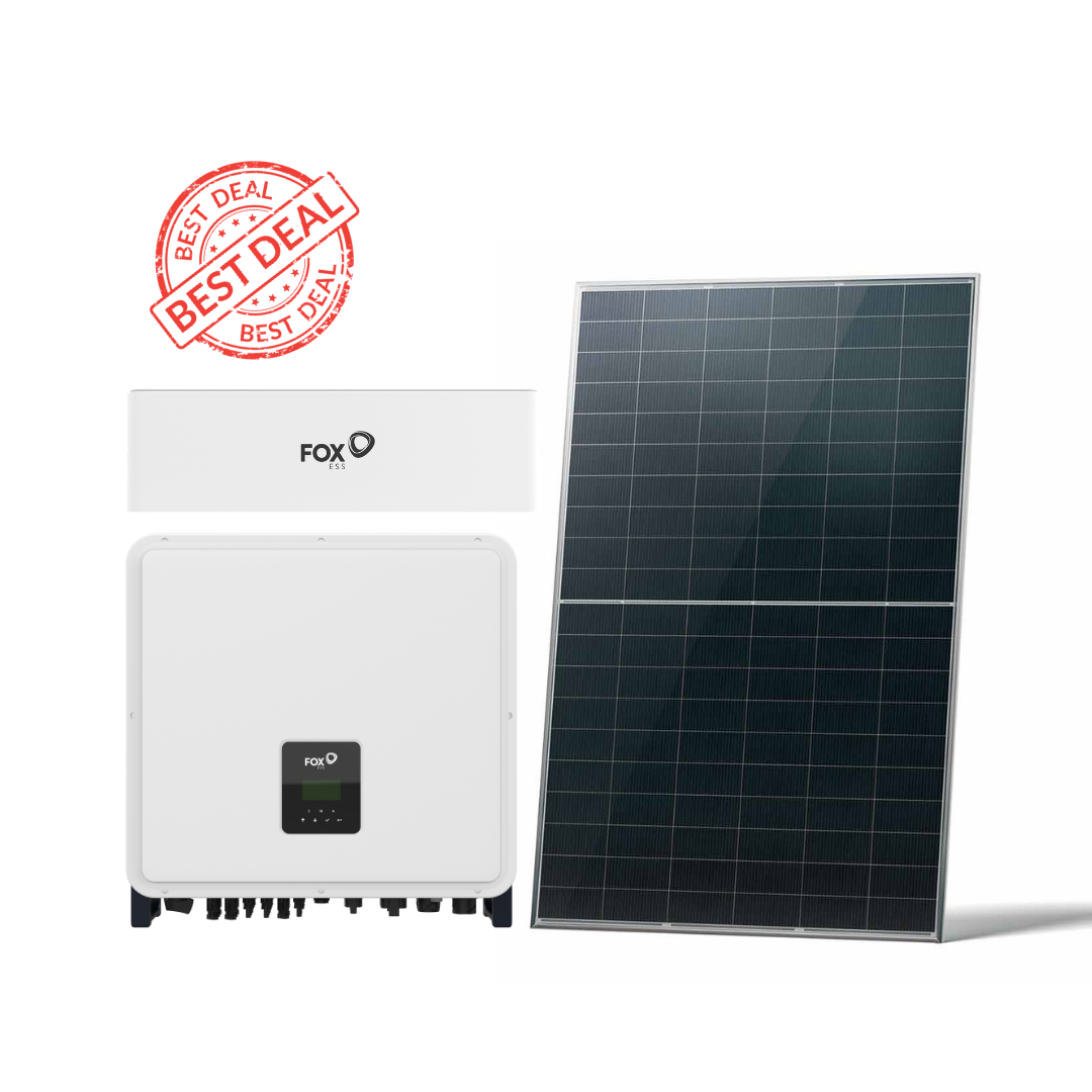 6.6 kWh Jinko Solar & FoxEss 27.84 kWh Storage